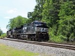 NS 3654 leads train 62U northbound